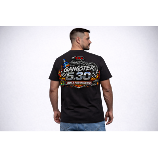Gangster 5.30 Built for Racers Drag Racing T-Shirt | 5.30 Class Outlaw Racing Tee