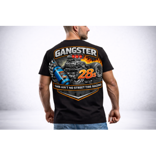 Gangster 28s This Ain’t No Street Tire Racing Drag Racing T-Shirt | Outlaw Drag Racing Tee