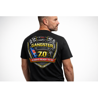 Gangster 7.0 Always Ready to Go Drag Racing T-Shirt | Outlaw Drag Racing Tee
