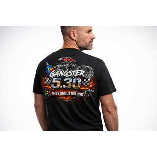 Gangster 5.30 They See Us Rolling Drag Racing T-Shirt | Outlaw Drag Racing Tee
